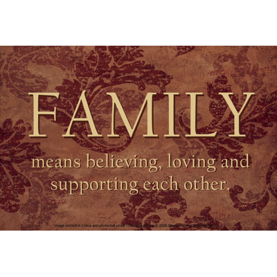 Family - Wrapped Canvas Print
