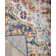 Beverly Oriental Orange/Blue/Cream Area Rug