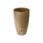 Antique Amber Ceramic Round Planter with Drainage Hole-364260593