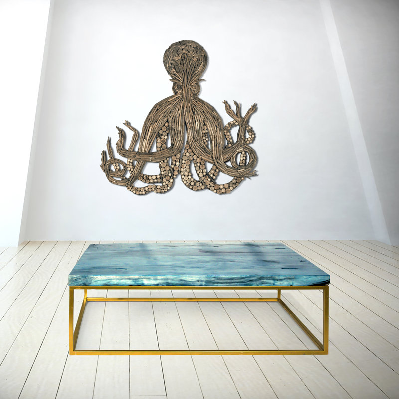 Décoration murale pieuvre Driftwood