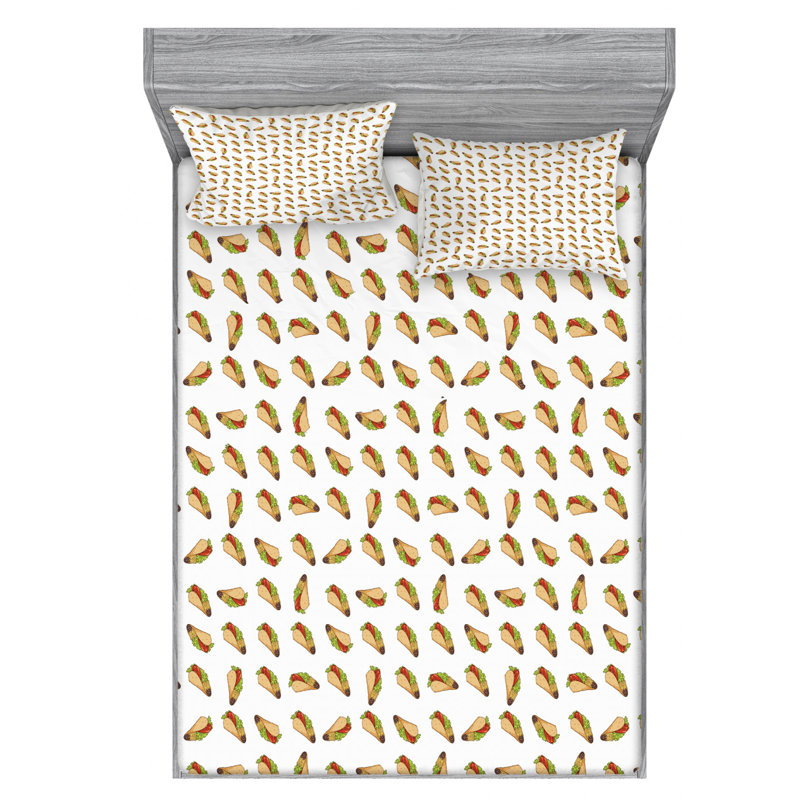 Ensemble de draps en microfibre mexicain, Double