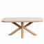 Ensemble repas d'extérieur en aluminium 6 personnes avec table rectangulaire Chelsea, coussins inclus