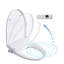 Siège de toilette Smart Bidet avec bouton latéral Siège chauffant réglable avec réglage de la température et de la pression de l'eau Bidet portable, ouverture / fermeture automatique, veilleuse, siège seulement