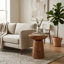 Table d'appoint en bois Odera