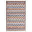 Tapis beige / pêche / bleu Iroda-1695566906