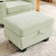 Chaise d'appoint avec dossier réglable manuellement, port de charge USB, support pour téléphone-1754879456