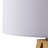 Cardone 60" Tripod Floor Lamp with Drum Shade and Foot Switch – Modern Minimalist Lighting Accent-1345554453