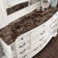 Commode 11 tiroirs avec miroir Tarver
