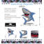 Magnet pour réfrigérateur Highland Dunes Shark