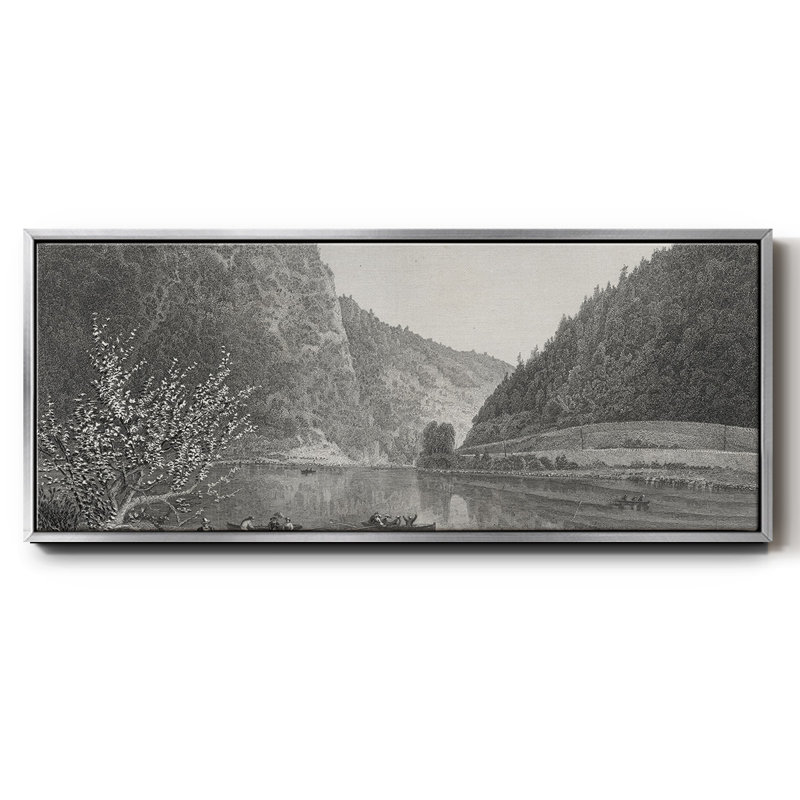 Delaware Water Gap- Framed Canvas