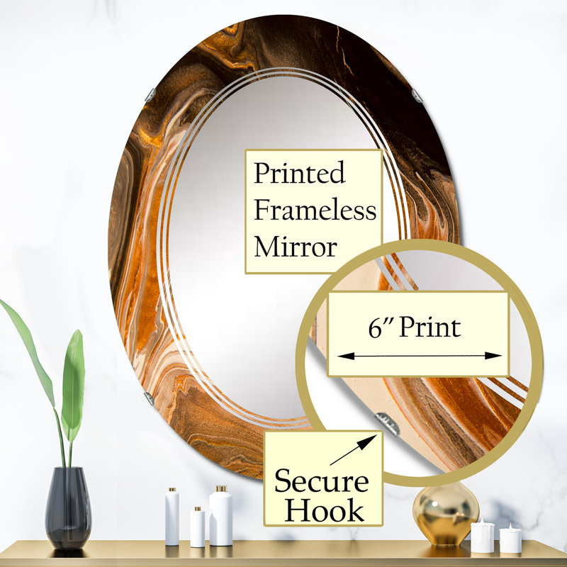 Miroir mural Earthy, 36 po x 24 po