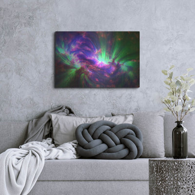  'Sdo Spots Extra Energy In The Sun's Corona' by NASA Metal Wall Art, 36" x 24"