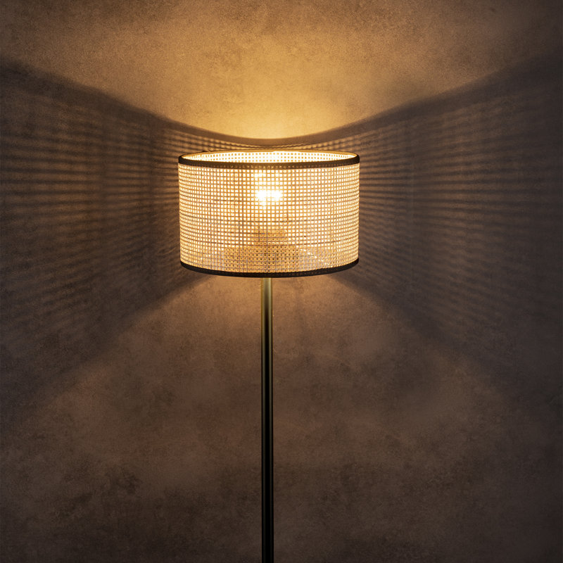 Alaja 150cm Black Traditional Floor Lamp