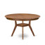 L'ensemble de table de salle à manger 5 pièces comprend une table de cuisine moderne et 4 chaises rembourrées en tissu de lin gris avec dossier haut, noyer antique-1430893979-1421186602