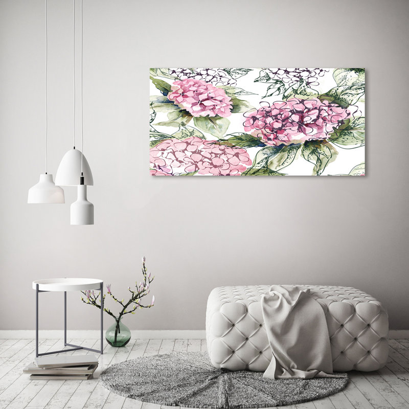 Hydrangea - Wrapped Canvas Print