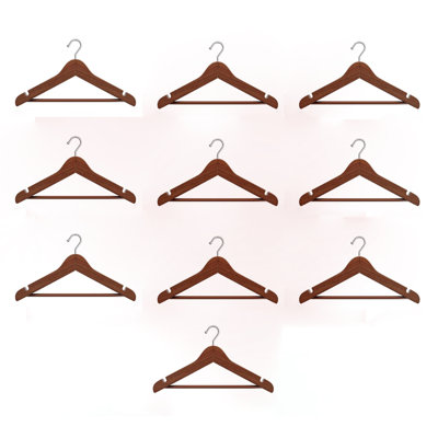 Ergonomic Wooden Hangers