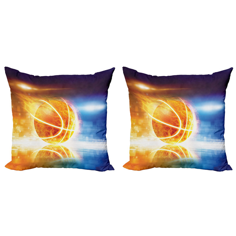 Orbelin Square Throw Pillow Cover, 45cm H x 45cm W