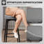 Counter Stool with Metal Frame
