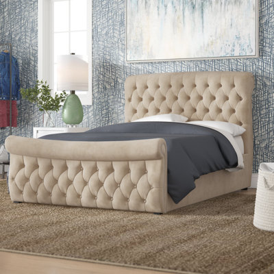Lucinda Upholstered Ottoman Storage Bed
