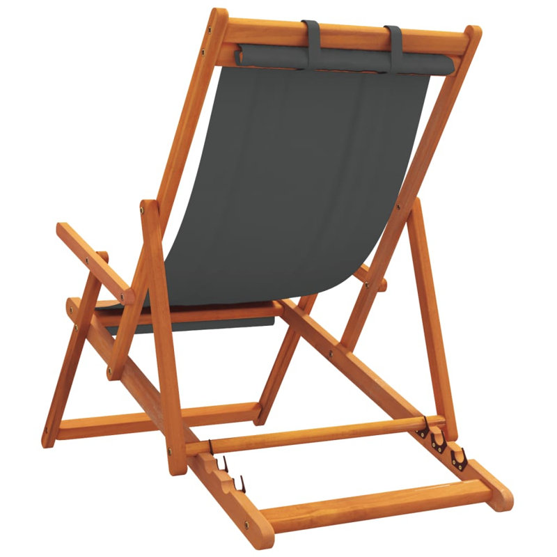 Analysia Outdoor Lounge Chair, Grey