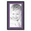 Cadre 12 po x 24 po simple noir mat-70819320