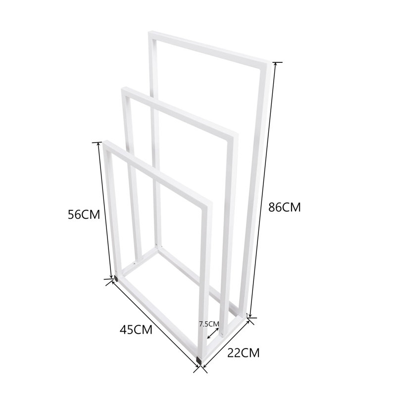 3 Freestanding Towel Stand