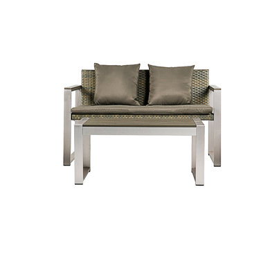 Patio Sofa Set Outdoor Conversation Set Garden Sofa Couch Set