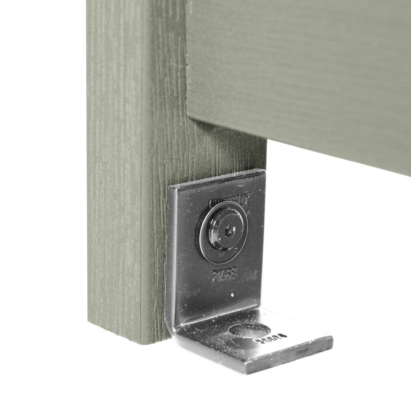 Banc de pique-nique en plastique Antonia, Eucalyptus