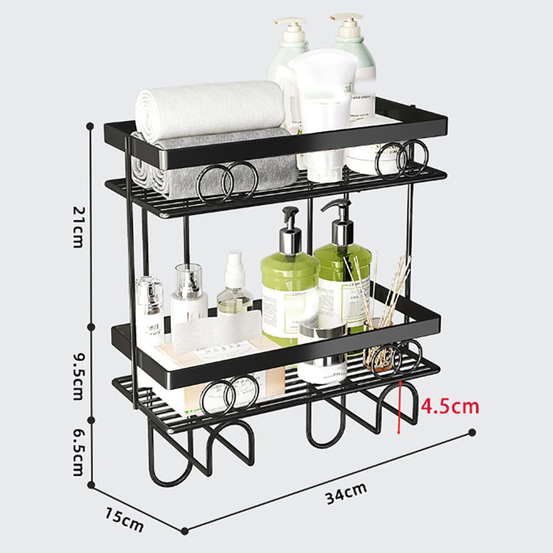 Metal Bathroom Shelves