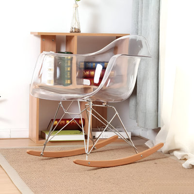 Chaise berçante à bascule