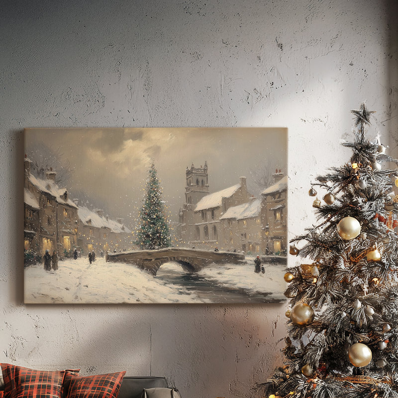 Midnight of Pale Winter Midwinter-Premium, toile tendue avec châssis, H 36 po x l 24 po