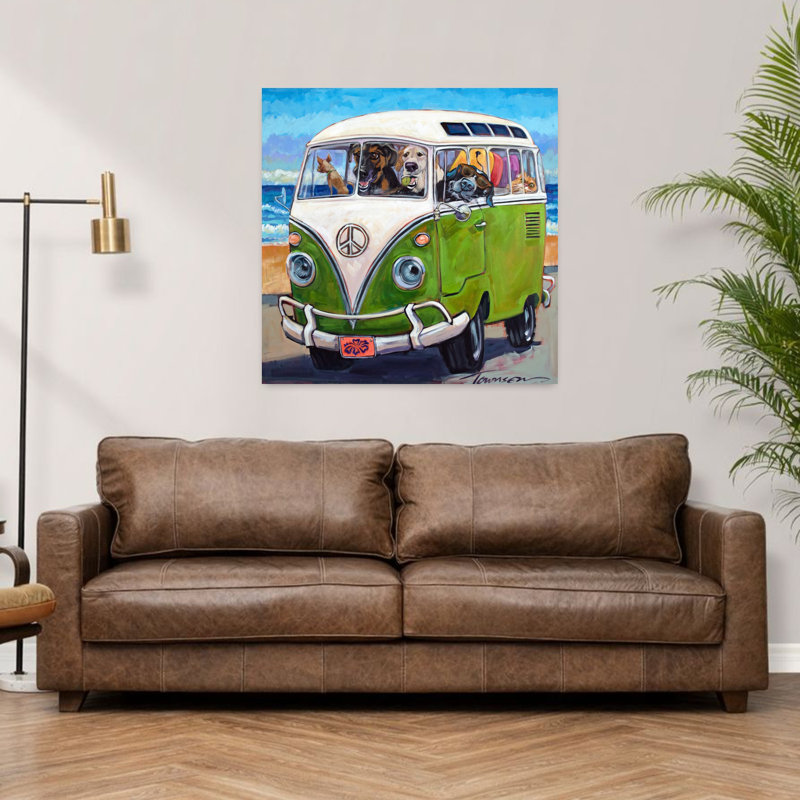 «Hang Loose», art contemporain pour chien, H 36 po x l 36 po