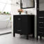 Meuble-lavabo en porcelaine encastrable l 30 po x P 18 po Eviva London
