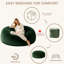 Pouf de 120 cm et chaise longue rayée avec rembourrage-1271853253