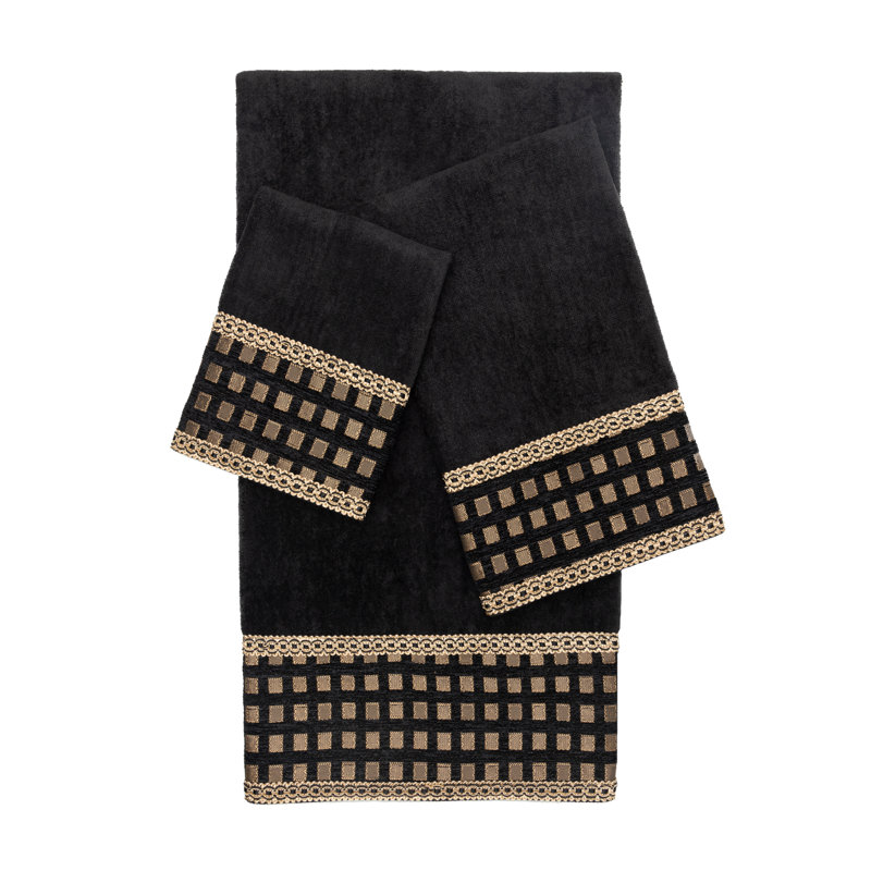 Cotton Jacquard, Black