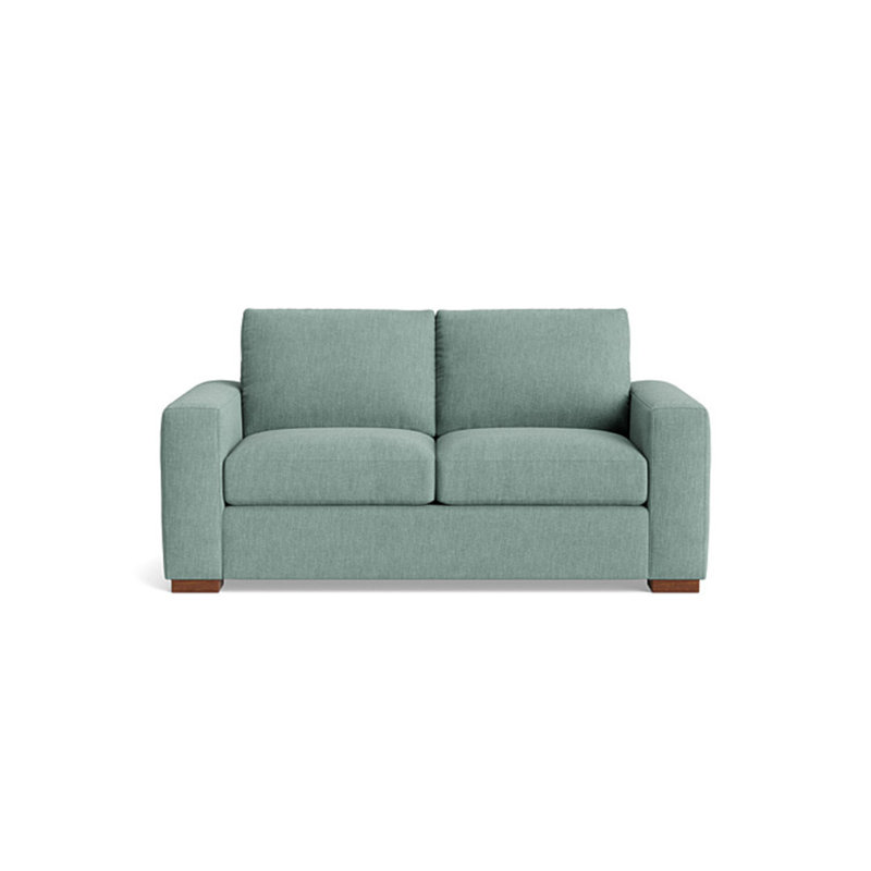 Couch Potato Loveseat (70"), Performance Weave - Spa