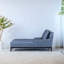 Chaise longue en similicuir Simple Fashion Leisure