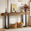 63cm Solid Wood Top Console Table