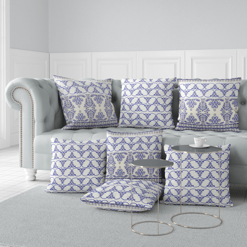 Housse et insert de coussin décoratif intérieur / extérieur en polyester / mélange de polyester, 26 po x 26 po