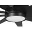 Ventilateur de plafond intelligent à DEL 9 pales avec télécommande et ensemble d'éclairage inclus-1781979649