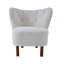 Fauteuil d'appoint en sherpa Zusud