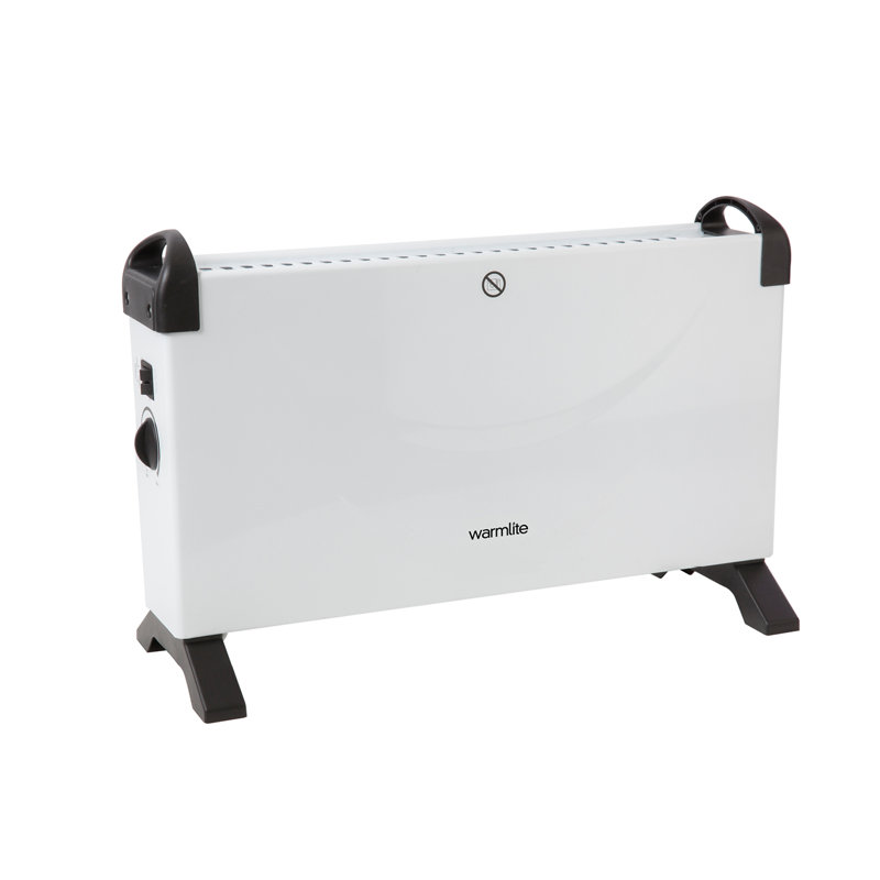 Warmlite Convection heater with an Adjustable Thermostat and Overheat Protection, 2000W