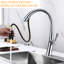 Robinet de cuisine escamotable en acier inoxydable-104406310