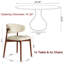 Otelia 7PCS Round Dining Table Chairs Set-1730731912-1730731916-1723236840