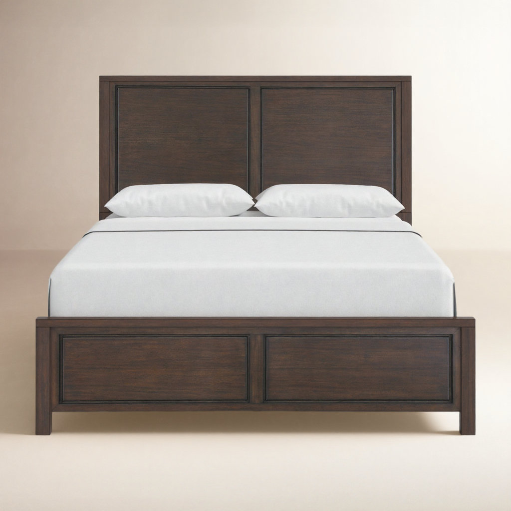 Solid Mahogany Bed, Queen