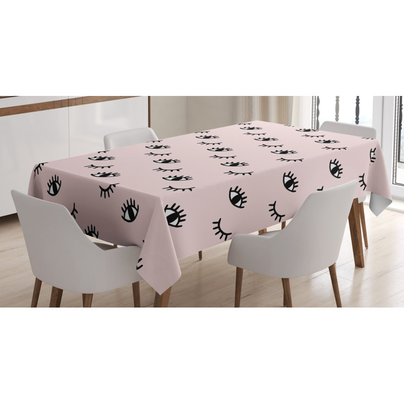 Geometric Tablecloth, 70" L x 52" W