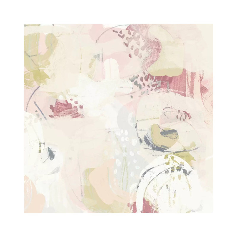 Hanami II by June Erica Vess - Wrapped Canvas Painting, 66.04 cm H x 66.04 cm W x 1.91 cm D
