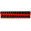 Ensemble organisateur de douilles magnétiques, support de douilles 6 pièces Comprend des plateaux de douilles métriques SAE de 1/4 po, 3/8 po et 1/2 po, peut contenir 141 pièces de douilles de taille standard et profonde (douille non incluse), rouge et bleu