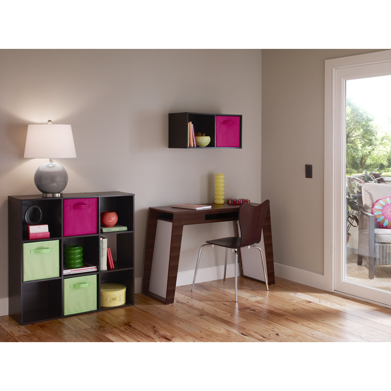 Cubeicals 12.36'' H x 24.09'' W 2-Cube Bookcase, Espresso