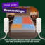 Slumberdown Wonderfully Warm Electric Blanket Control 9-Heat Settings Easy Fit Machine Washable-74661669